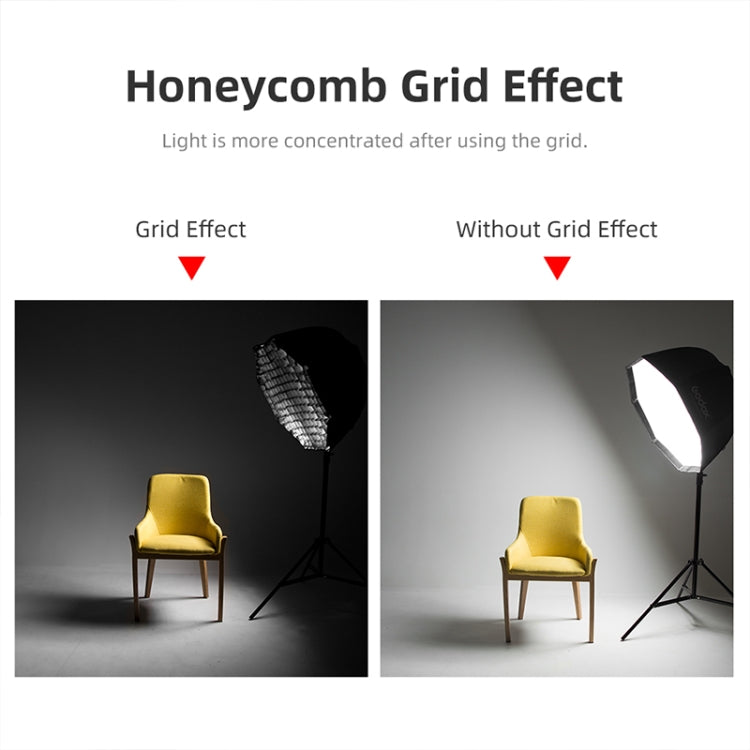 TRIOPO S55 Diameter 55cm Honeycomb Grid Octagon Softbox Reflector Diffuser for Studio Speedlite Flash Softbox - free shipping - PMC TechLife - Order now!