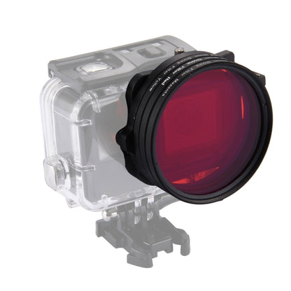 58mm Yellow + Red + Purple Diving Lens Filter for GoPro HERO7 Black/6 /5 - Lens Filter by PMC Jewellery | Online Shopping South Africa | PMC Jewellery | Buy Now Pay Later Mobicred