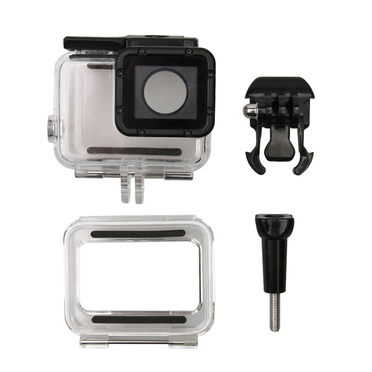 For GoPro HERO6 /5 Waterproof Housing Protective Case + Hollow Back Cover with Buckle Basic Mount & Screw - Waterproof Cases by PMC Jewellery | Online Shopping South Africa | PMC Jewellery | Buy Now Pay Later Mobicred