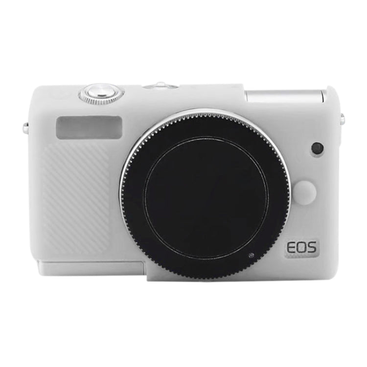 Soft Silicone Protective Case for Canon EOS M200 (White) - free shipping - PMC TechLife - Order now!