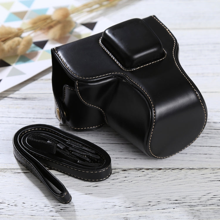 Full Body Camera PU Leather Case Bag with Strap for Olympus EPL7 / EPL8 (Black) - free shipping - PMC TechLife - Order now!