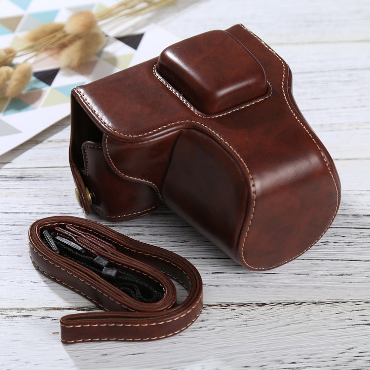 Full Body Camera PU Leather Case Bag with Strap for Olympus EPL7 / EPL8 (Coffee) - free shipping - PMC TechLife - Order now!