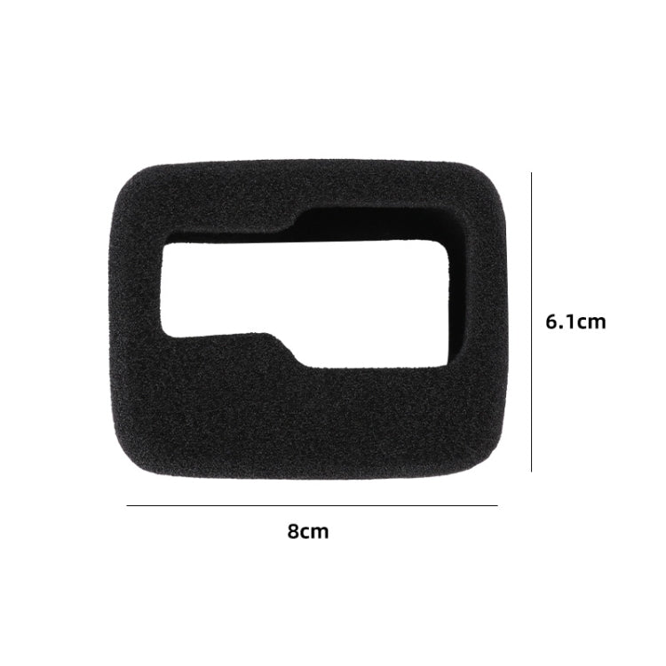 For Insta360 Ace Sponge Foam Windshield Housing Case (Black) - Case & Bags by PMC Jewellery | Online Shopping South Africa | PMC Jewellery | Buy Now Pay Later Mobicred