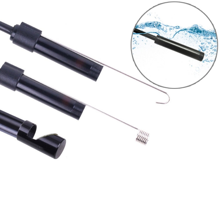 F99 HD Mobile Phone Endoscope, 8mm Waterproof Pipe Endoscope, Wifi Version, Flexible Cord, Length: 1m (Black) -  by PMC TechLife | Online Shopping South Africa | PMC TechLife