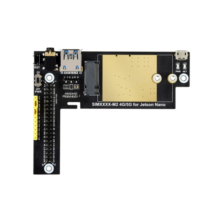 Waveshare SIM8202G-M2 5G Snapdragon X55 Multi Mode Multi Band 5G/4G/3G Module Expand Board for Jetson Nano, EU Plug - free shipping - PMC Jewellery - Order now!