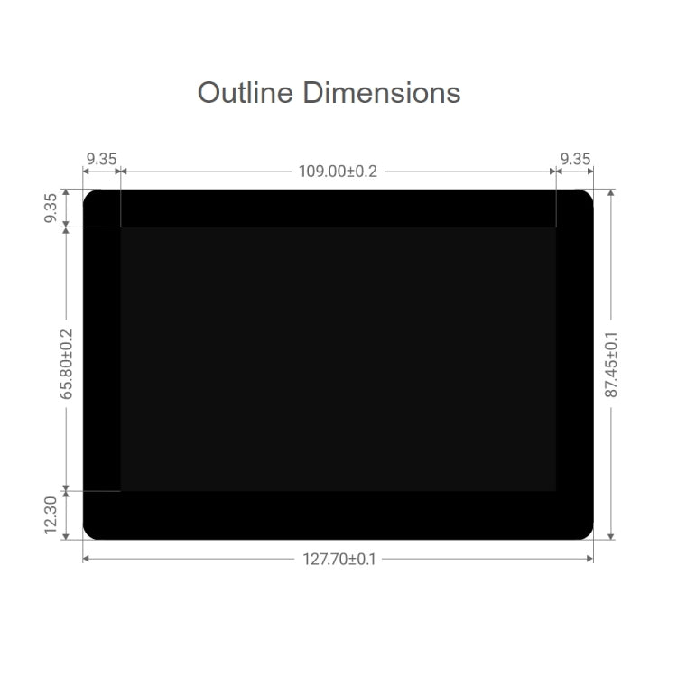 WAVESHARE 5 inch Touch Screen Expansion for Raspberry Pi CM4, PoE Header, Gigabit Ethernet, 4K Output - free shipping - PMC Jewellery - Order now!