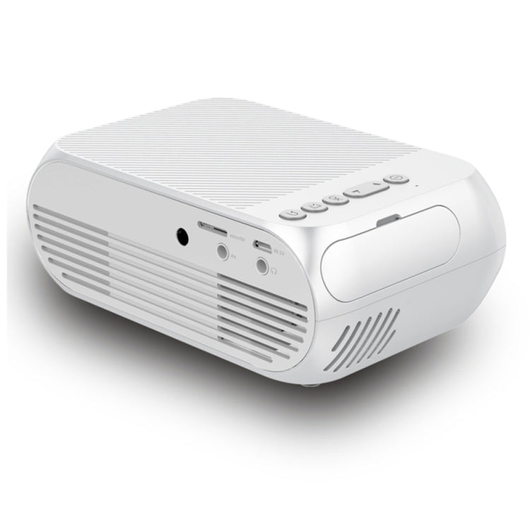 YG320 320*240 Mini LED Projector Home Theater, Support HDMI & AV & SD & USB(White) - Mini Projector by PMC Jewellery | Online Shopping South Africa | PMC Jewellery | Buy Now Pay Later Mobicred