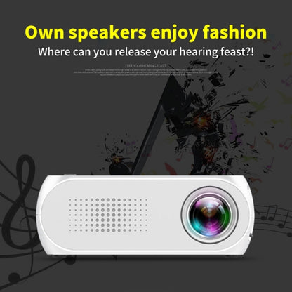 YG320 320*240 Mini LED Projector Home Theater, Support HDMI & AV & SD & USB (Black) - Mini Projector by PMC Jewellery | Online Shopping South Africa | PMC Jewellery | Buy Now Pay Later Mobicred