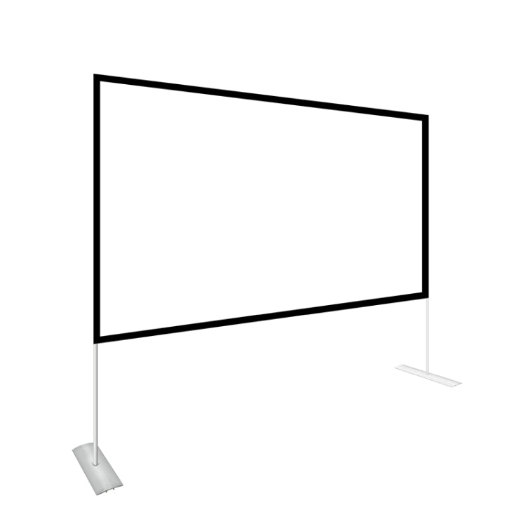 Outdoor Bracket Folding Polyester Projector Film Curtain, Size:84 inch (16:9) - free shipping - PMC Jewellery - Order now!