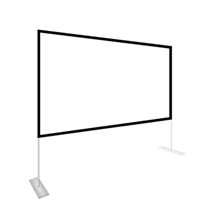 Outdoor Bracket Folding Polyester Projector Film Curtain, Size: 100 inch (16:9) - Film Curtains by PMC Jewellery | Online Shopping South Africa | PMC Jewellery | Buy Now Pay Later Mobicred