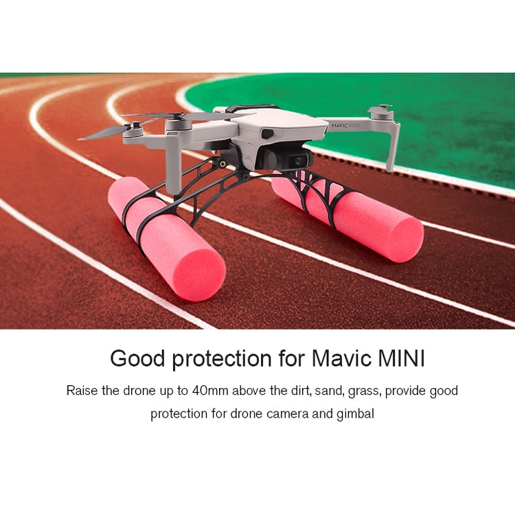 STARTRC Buoyancy Rod Absorbing Height Extender Landing Bracket for DJI Mavic 2 mini(Black Red) - free shipping - PMC TechLife - Order now!