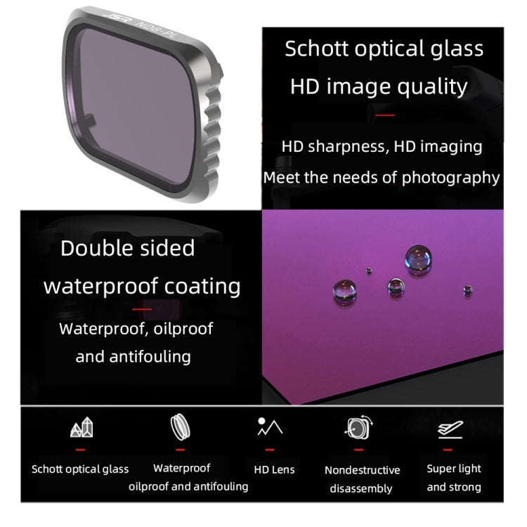 JSR KS ND8PL Lens Filter for DJI Air 2S, Aluminum Frame - Lens Filter by JSR | Online Shopping South Africa | PMC TechLife | Buy Now Pay Later Mobicred