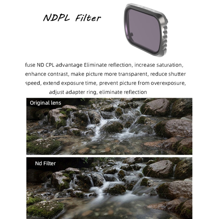 JSR KS ND8PL Lens Filter for DJI Air 2S, Aluminum Frame - Lens Filter by JSR | Online Shopping South Africa | PMC TechLife | Buy Now Pay Later Mobicred