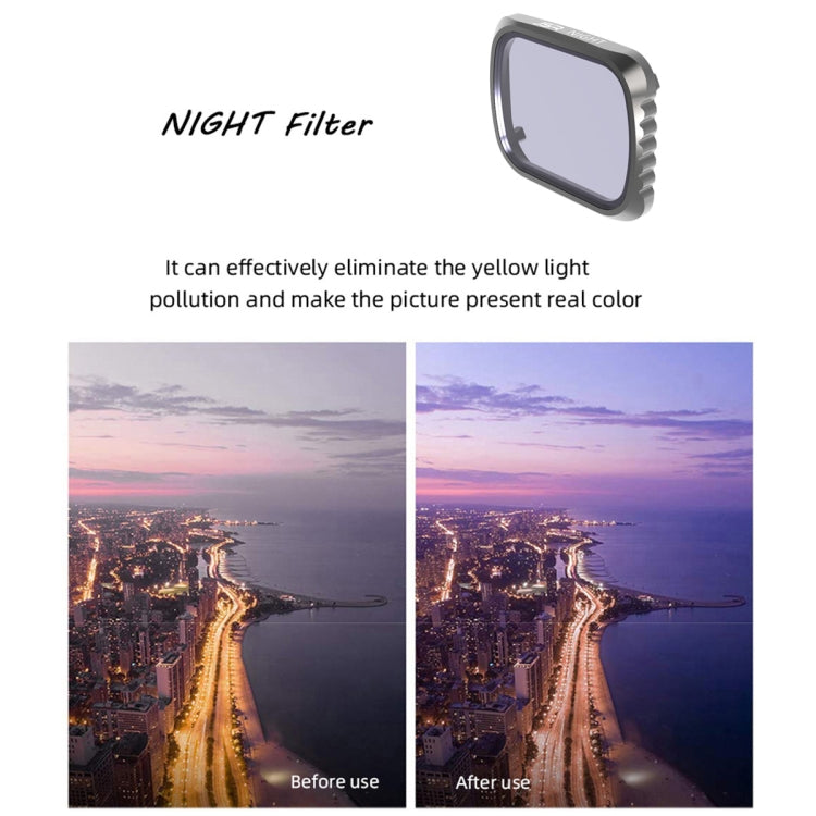 JSR KS 8 in 1 UV + CPL + ND8 + ND16 + ND32 + ND64 + STAR + NIGHT Lens Filter for DJI Air 2S, Aluminum Frame - Mavic Lens Filter by JSR | Online Shopping South Africa | PMC Jewellery | Buy Now Pay Later Mobicred