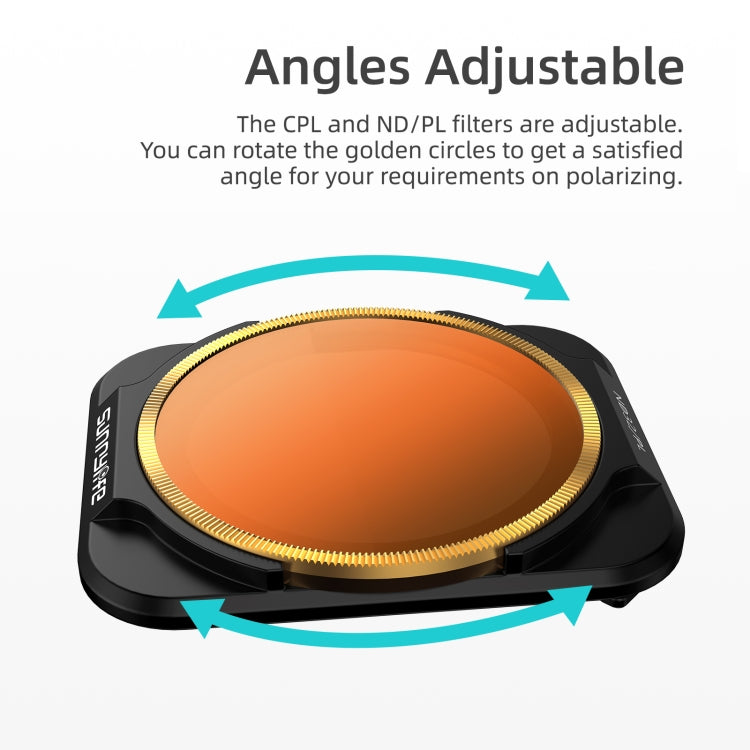 Sunnylife A2S-FI9343 ND8PL Lens Filter for DJI Air 2S - Lens Filter by Sunnylife | Online Shopping South Africa | PMC TechLife | Buy Now Pay Later Mobicred