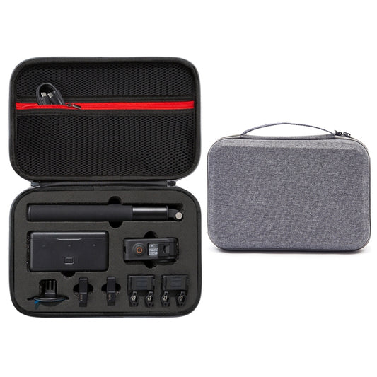 For DJI Osmo Action 3 Carrying Storage Case Bag,Size: 21.5 x 29.5 x 10cm (Grey) -  by PMC Jewellery | Online Shopping South Africa | PMC Jewellery | Buy Now Pay Later Mobicred