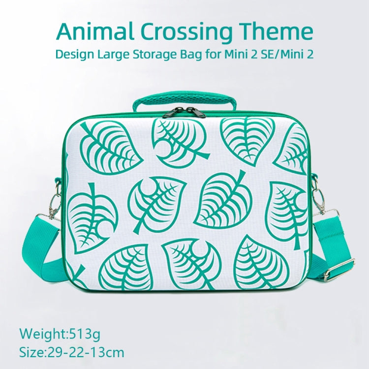For DJI Mini 2 SE Animal Forest Theme Shoulder Bag Carrying Storage Bag, Size: 29 x 22 x 13cm (Green) - Backpacks & Bags by PMC Jewellery | Online Shopping South Africa | PMC Jewellery | Buy Now Pay Later Mobicred
