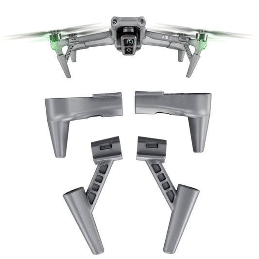 For DJI Air 3 STARTRC Split Type Heightened Anti-fall Landing Gear Training Rack (Grey) - Holder Series by STARTRC | Online Shopping South Africa | PMC Jewellery