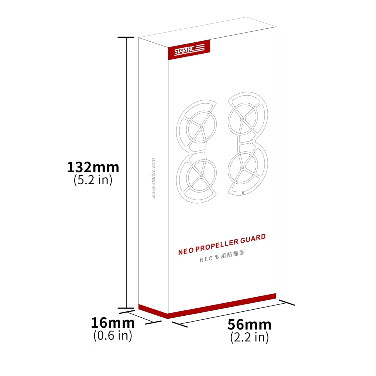 For DJI Neo STARTRC Drone Propeller Protective Guard Anti-collision Ring (Orange) - free shipping - PMC TechLife - Order now!