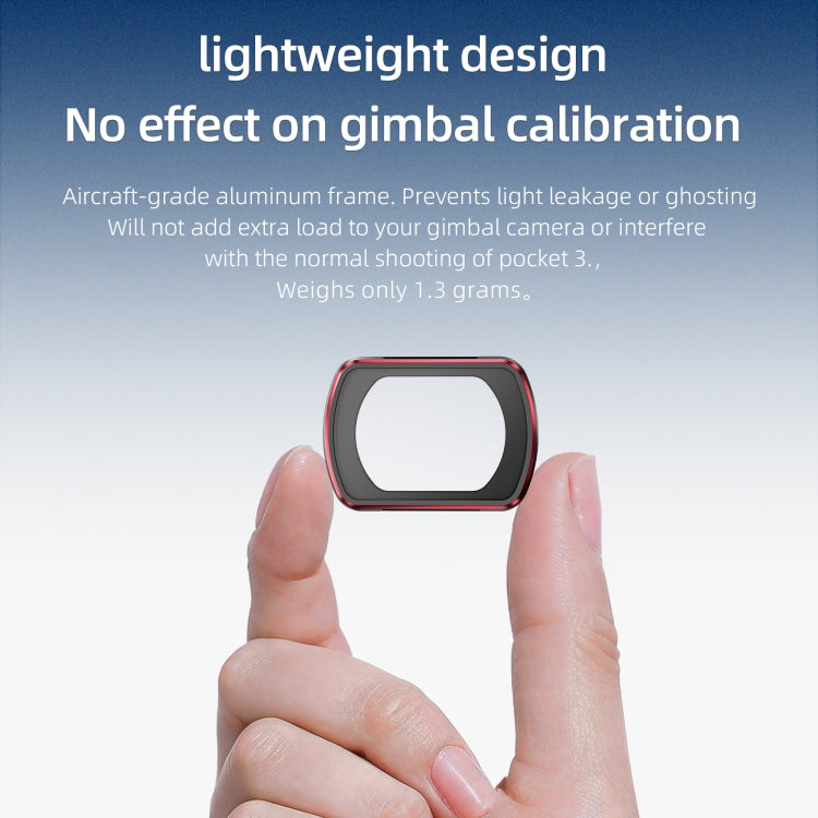For DJI OSMO Pocket 3 STARTRC 1/4 Black Mist Filter - free shipping - PMC TechLife - Order now!