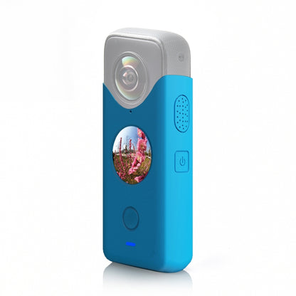 STARTRC Full Body Dust-proof Silicone Protective Case for Insta360 ONE X2(Blue) - Case & Bags by STARTRC | Online Shopping South Africa | PMC Jewellery | Buy Now Pay Later Mobicred
