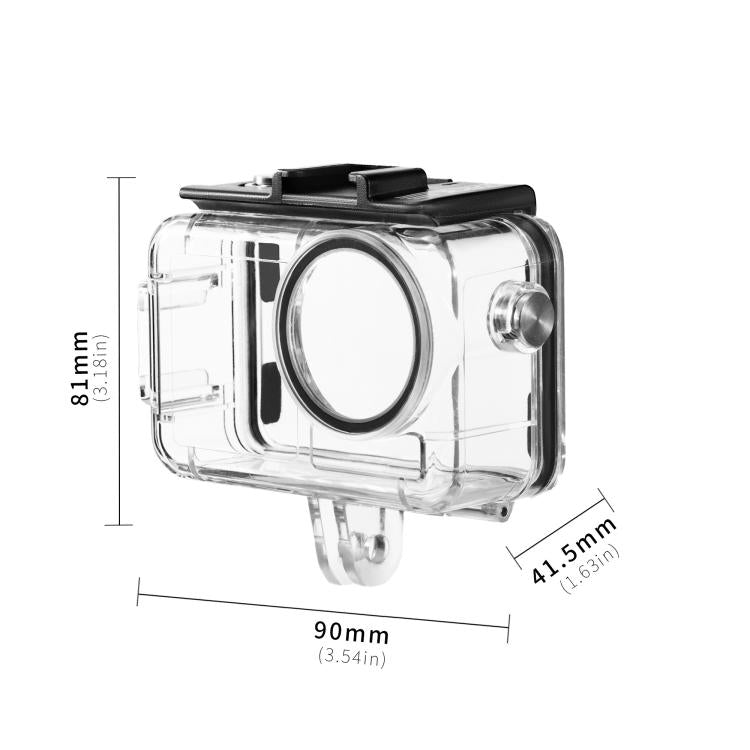 For DJI Osmo Action 5 Pro / 3 / 4 STARTRC 40m Underwater Waterproof Housing Diving Case (Transparent) - free shipping - PMC TechLife - Order now!