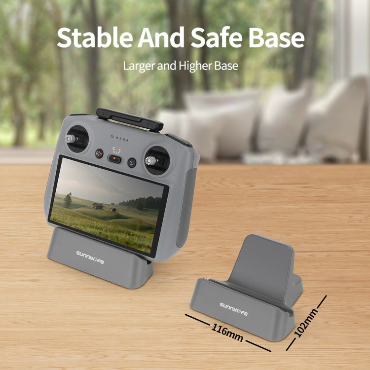 Sunnylife DZ766 Drone Remote Control Display Base Stand (Grey) - Holder Series by Sunnylife | Online Shopping South Africa | PMC TechLife | Buy Now Pay Later Mobicred