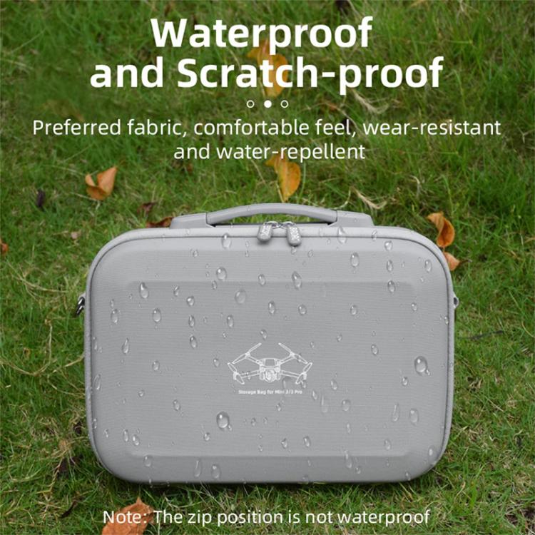 For DJI Mini 3 / 3 Pro BRDRC Shoulder Drone Remote Control Storage Carrying Bag (Grey) - free shipping - PMC TechLife - Order now!