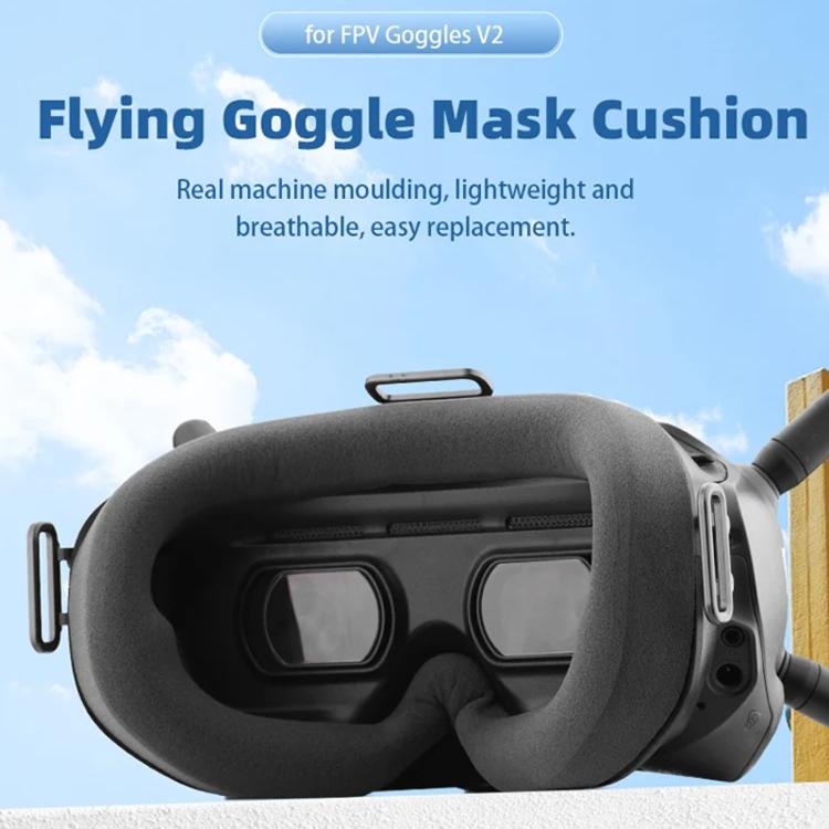 For DJI FPV Goggles V2  BRDRC Flying Glasses Protector Eyecups (Dark Grey) - free shipping - PMC TechLife - Order now!