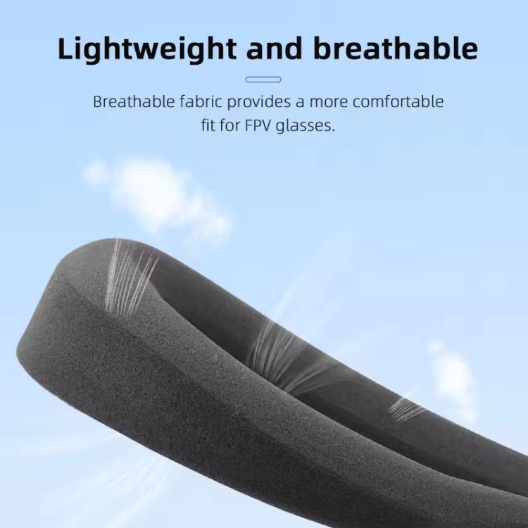 For DJI FPV Goggles V2  BRDRC Flying Glasses Protector Eyecups (Dark Grey) - free shipping - PMC TechLife - Order now!