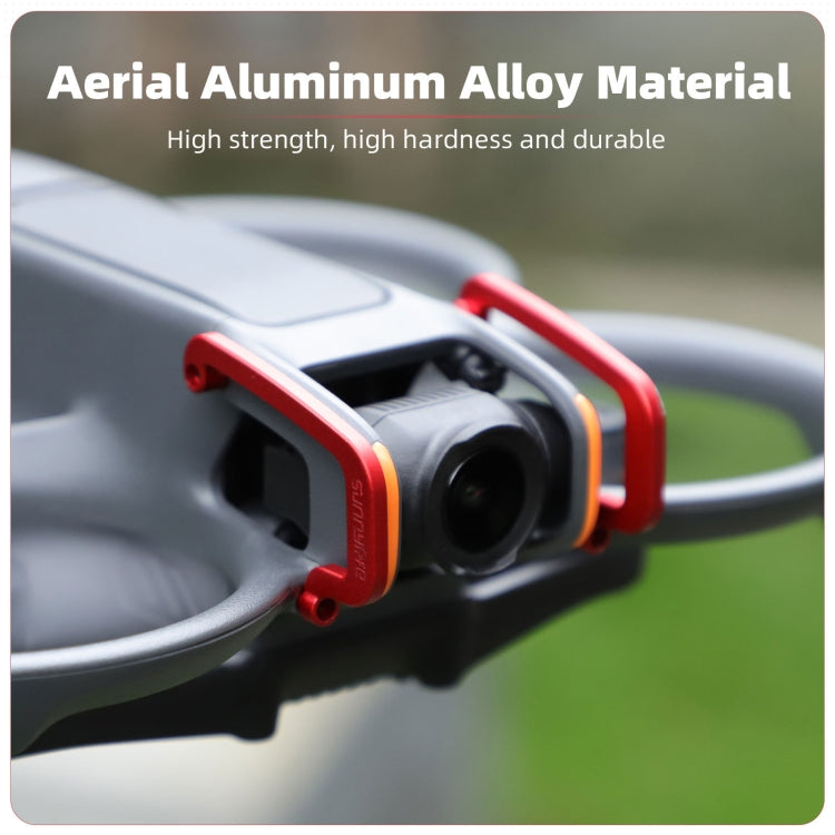 For DJI Avata 2 Sunnylife Gimbal Aluminum Anti-collision Bumper (Red) -  by Sunnylife | Online Shopping South Africa | PMC Jewellery | Buy Now Pay Later Mobicred
