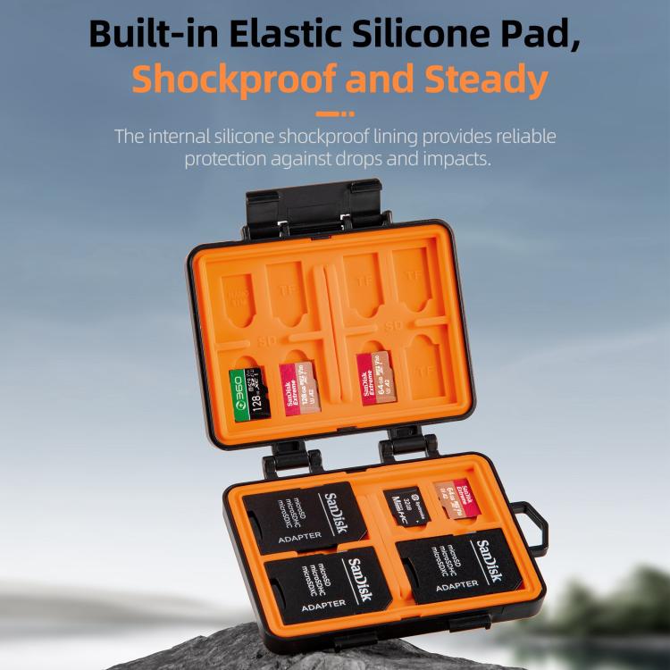 STARTRC V1 Flash Card Box SD / TF Memory Card Storage Case For DJI (Black) - free shipping - PMC TechLife - Order now!