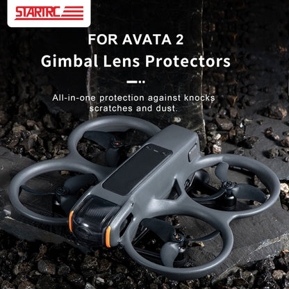 For DJI Avata 2 STARTRC Lens Cap Protection Cover (Grey) - Other by STARTRC | Online Shopping South Africa | PMC Jewellery | Buy Now Pay Later Mobicred