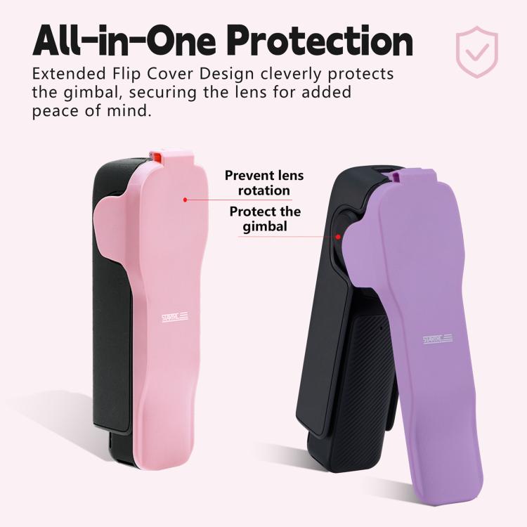 For DJI Osmo Pocket 3 STARTRC Storage Box Protective Case with Lanyard (Purple) - free shipping - PMC TechLife - Order now!