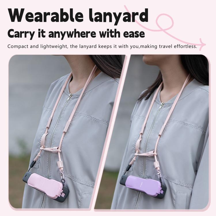 For DJI Osmo Pocket 3 STARTRC Storage Box Protective Case with Lanyard (Purple) - free shipping - PMC TechLife - Order now!