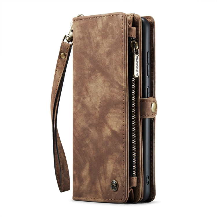 CaseMe-008 For Samaung Galaxy A30S／A50S／A50 Detachable Multifunctional Flip Leather Case (Brown) - Galaxy Phone Cases by CaseMe | Online Shopping South Africa | PMC Jewellery | Buy Now Pay Later Mobicred