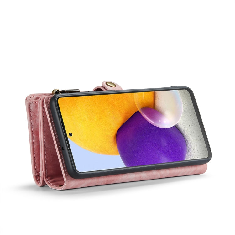 CaseMe-008 For Samaung Galaxy A30S／A50S／A50 Detachable Multifunctional Flip Leather Case (Pink) - free shipping - PMC Jewellery - Order now!