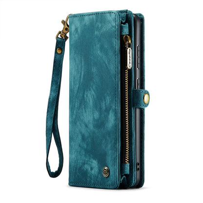 For Samsung Galaxy A70 CaseMe-008 Detachable Multifunctional Flip Leather Phone Case(Blue) - Galaxy Phone Cases by CaseMe | Online Shopping South Africa | PMC Jewellery | Buy Now Pay Later Mobicred