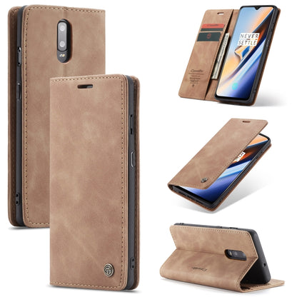 CaseMe-013  Multifunctional Horizontal Flip Leather Case with Card Slot & Holder for Xiaomi 9(Brown) - Xiaomi Cases by CaseMe | Online Shopping South Africa | PMC Jewellery | Buy Now Pay Later Mobicred