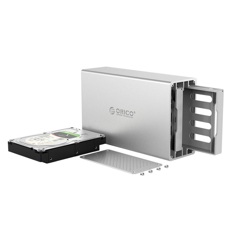 ORICO Honeycomb Series WS200C3 SATA 3.5 inch USB 3.1 USB-C / Type-C Dual Bays Aluminum Alloy HDD / SSD Enclosure, The Maximum Support Capacity: 20TB - HDD Enclosure by ORICO | Online Shopping South Africa | PMC Jewellery | Buy Now Pay Later Mobicred