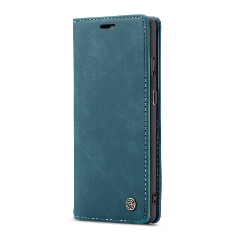 CaseMe-013 Multi-functional Retro Frosted Horizontal Flip Leather Case with Card Slot & Holder & Wallet For OnePlus 7(Blue) - OnePlus Cases by CaseMe | Online Shopping South Africa | PMC Jewellery | Buy Now Pay Later Mobicred