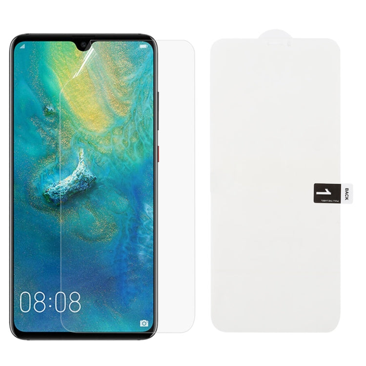 Soft Hydrogel Film Full Cover Front Protector for Huawei Mate 20 - For Huawei by PMC TechLife | Online Shopping South Africa | PMC TechLife