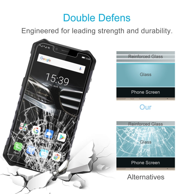 For Ulefone Armor 6E 50 PCS 0.26mm 9H 2.5D Tempered Glass Film - Others by PMC Jewellery | Online Shopping South Africa | PMC Jewellery | Buy Now Pay Later Mobicred