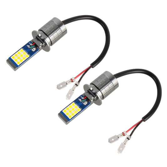 H3 2 PCS DC12-24V / 10.5W Car Fog Lights with 24LEDs SMD-3030 & Constant Current, Box Packaging(Gold Light) - Fog / Driving Lights by PMC Jewellery | Online Shopping South Africa | PMC Jewellery | Buy Now Pay Later Mobicred