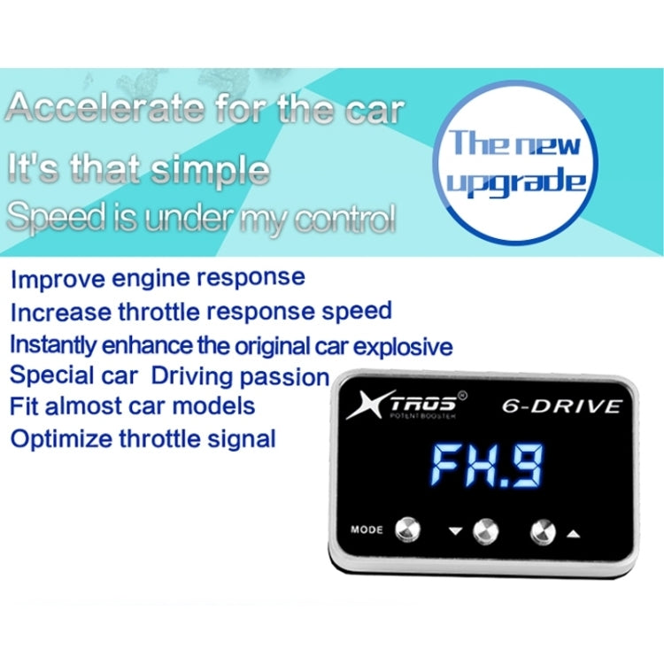 For Chrysler  200 2011-2014 TROS TS-6Drive Potent Booster Electronic Throttle Controller - Car Modification by TROS | Online Shopping South Africa | PMC Jewellery | Buy Now Pay Later Mobicred