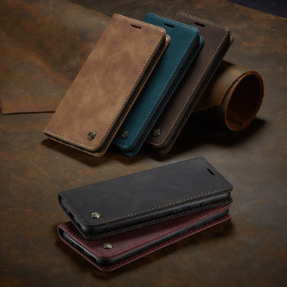 For OnePlus 8T CaseMe-013 Multifunctional Retro Frosted Horizontal Flip Leather Case with Card Slot & Holder & Wallet(Brown) - OnePlus Cases by CaseMe | Online Shopping South Africa | PMC Jewellery | Buy Now Pay Later Mobicred