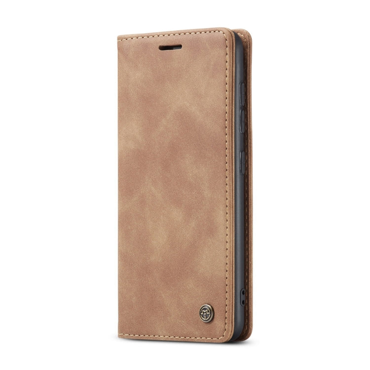 For Samsung Galaxy A42 5G CaseMe-013 Multifunctional Retro Frosted Horizontal Flip Leather Case with Card Slot & Holder & Wallet(Brown) - Galaxy Phone Cases by CaseMe | Online Shopping South Africa | PMC Jewellery | Buy Now Pay Later Mobicred