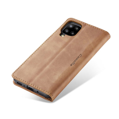 For Samsung Galaxy A42 5G CaseMe-013 Multifunctional Retro Frosted Horizontal Flip Leather Case with Card Slot & Holder & Wallet(Brown) - Galaxy Phone Cases by CaseMe | Online Shopping South Africa | PMC Jewellery | Buy Now Pay Later Mobicred