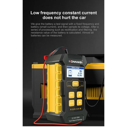 KONNWEI KW510 3 in 1 Car Battery Tester / Charger / Repairer, Support 8 Languages (EU Plug) - Code Readers & Scan Tools by KONNWEI | Online Shopping South Africa | PMC Jewellery | Buy Now Pay Later Mobicred