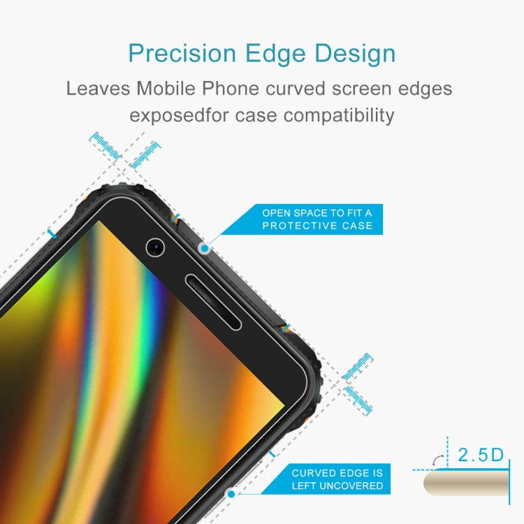 For Blackview BV5100 Pro 10 PCS 0.26mm 9H 2.5D Tempered Glass Film - Others by PMC TechLife | Online Shopping South Africa | PMC TechLife